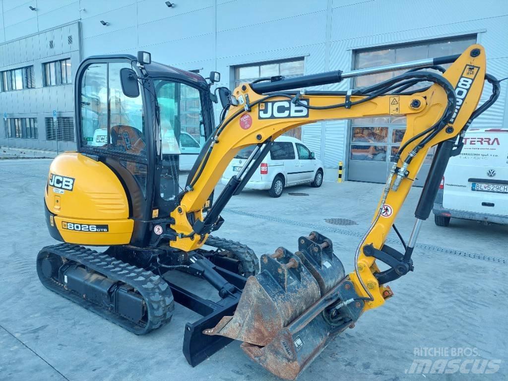 JCB 8026 CTS Mini ekskavatörler, 7 tona dek