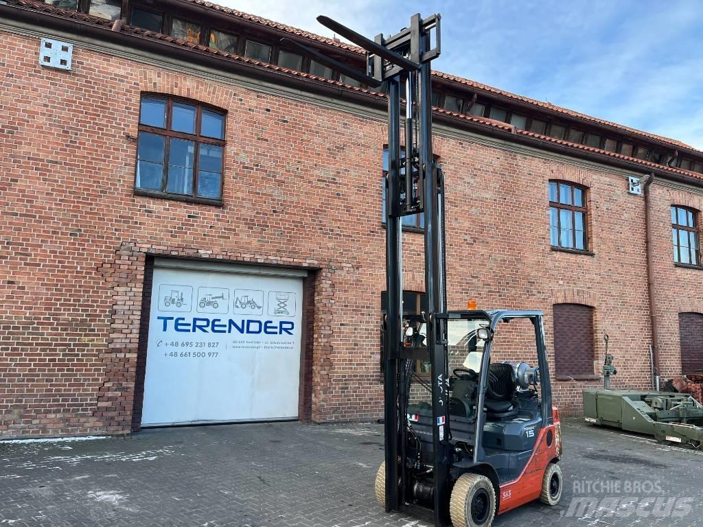 Toyota 8FG15F LPG'li forkliftler