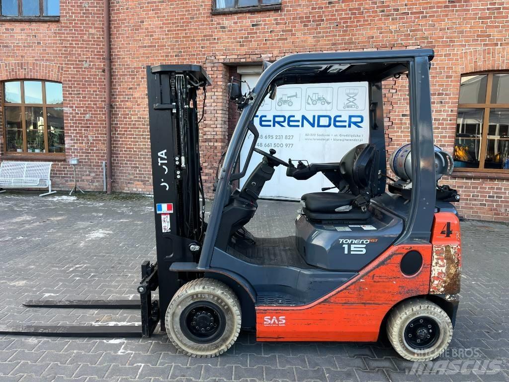 Toyota 8FG15F LPG'li forkliftler