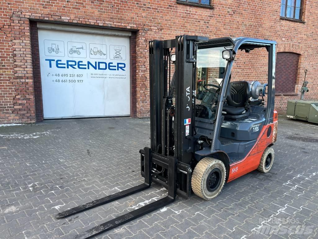Toyota 8FG15F LPG'li forkliftler