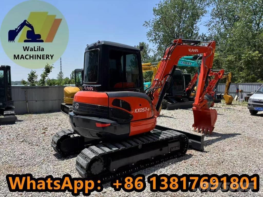 Kubota KX 057-4 Mini ekskavatörler, 7 tona dek
