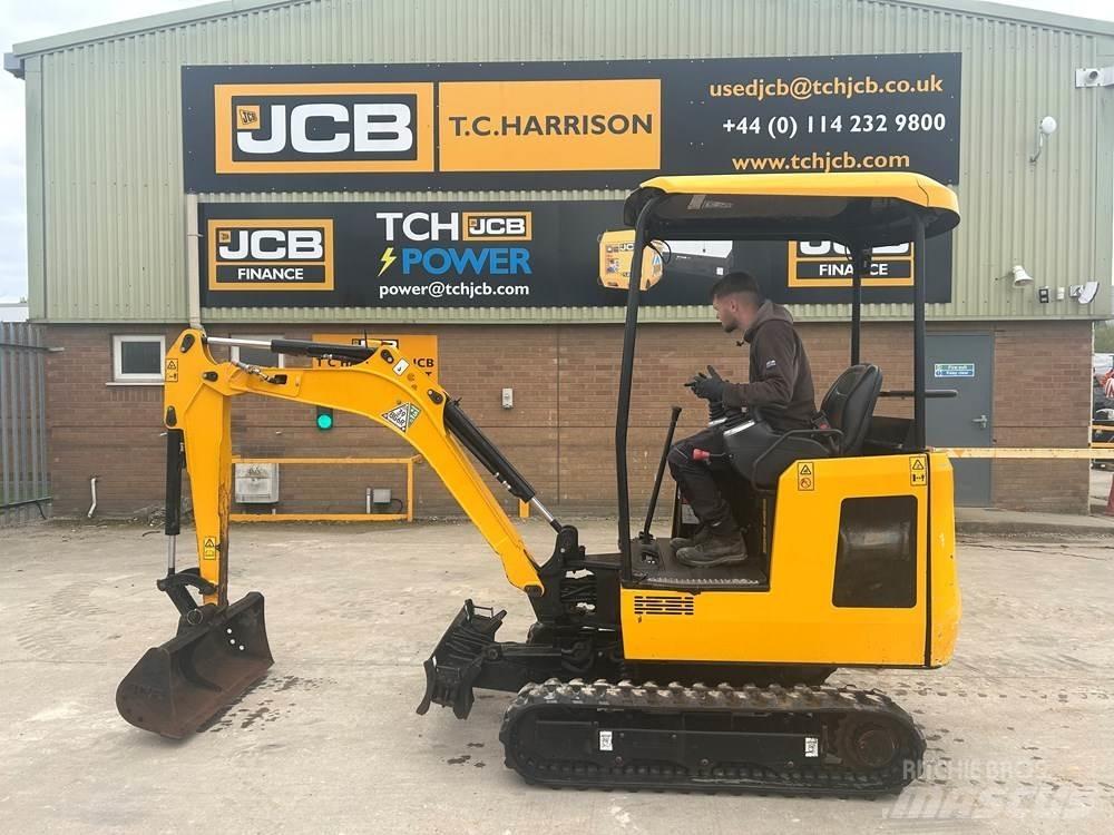 JCB 16C-1 Mini ekskavatörler, 7 tona dek