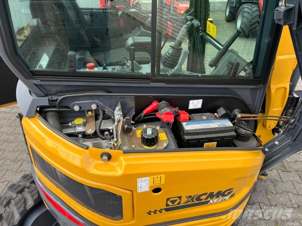 XCMG XE 27 E Mini ekskavatörler, 7 tona dek