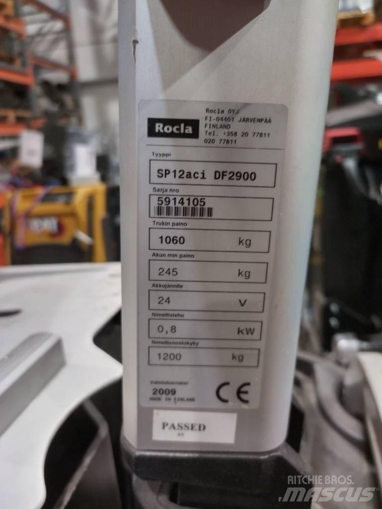 Rocla SP12ACI DF2900 Akülü depo ekipmanları