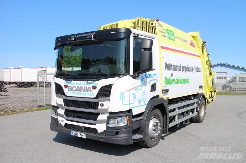 Scania P 340 CNG A Atik kamyonlari