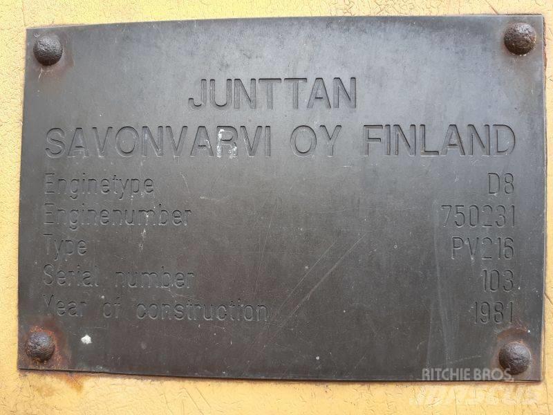 Junttan PV 216 Kazik ve ankraj makinalari