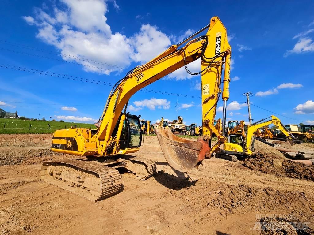 JCB JS 160 LC Paletli ekskavatörler