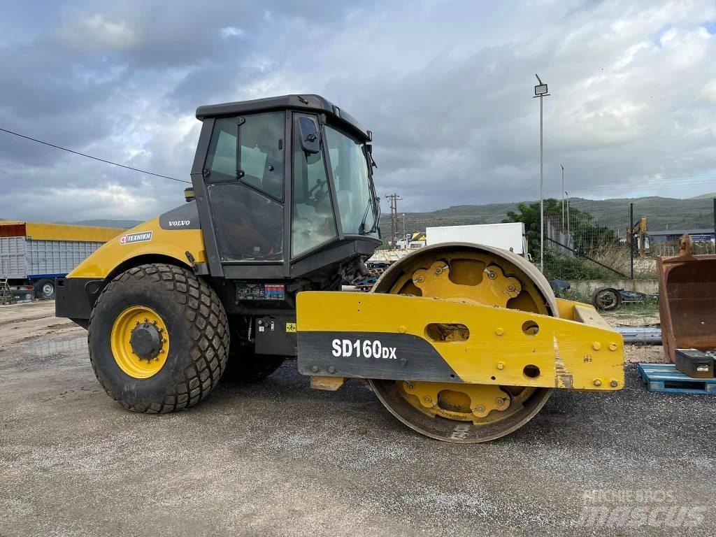 Volvo SD 160 D X Tek tamburlu silindirler