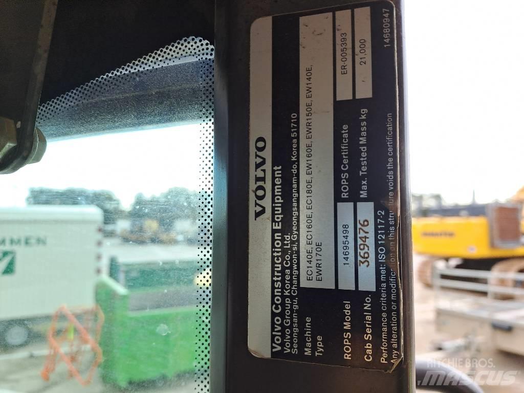 Volvo EC140EL Paletli ekskavatörler