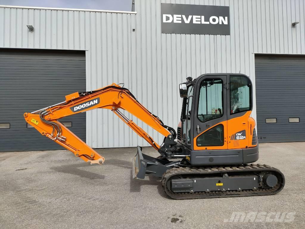 Doosan DX 62 R-3 Mini ekskavatörler, 7 tona dek