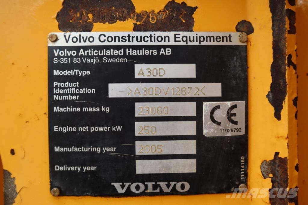 Volvo A 30 D Belden kirma kaya kamyonu