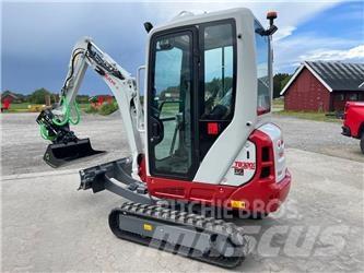 Takeuchi TB320 Mini ekskavatörler, 7 tona dek