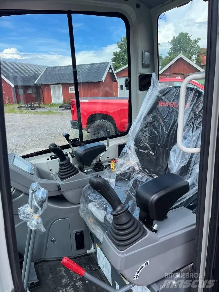 Takeuchi TB320 Mini ekskavatörler, 7 tona dek