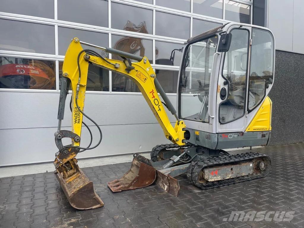 Wacker Neuson 1404 Mini ekskavatörler, 7 tona dek
