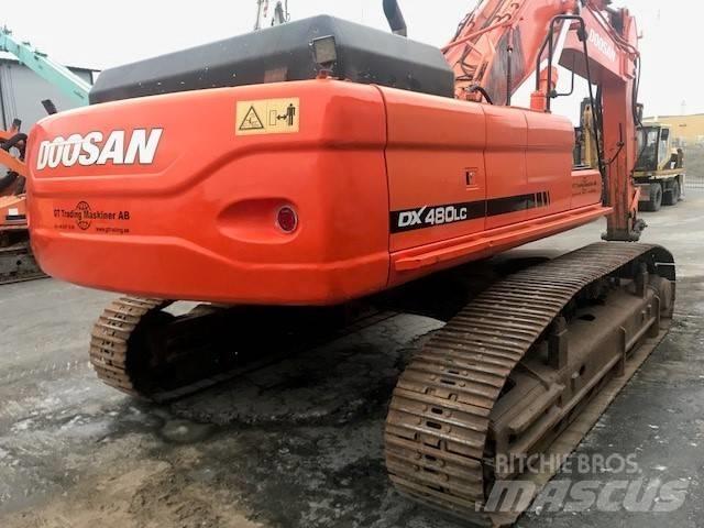 Doosan DX480LC Paletli ekskavatörler