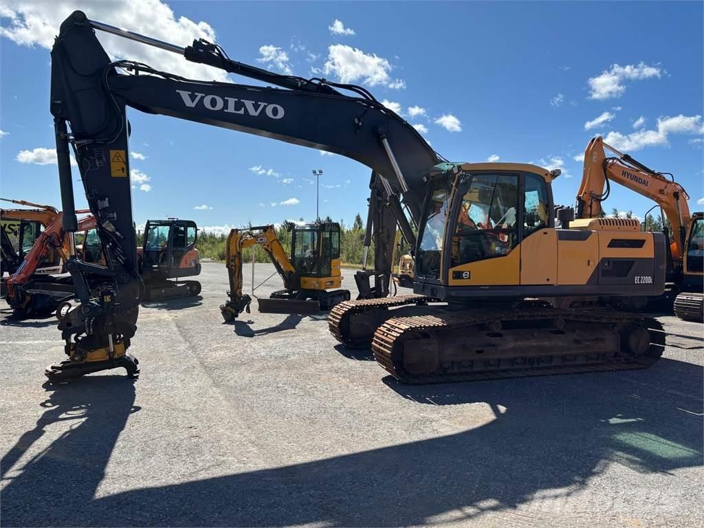 Volvo EC220DL Paletli ekskavatörler