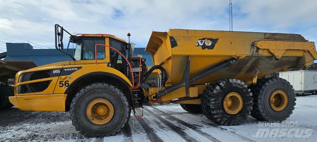 Volvo A 45 G Belden kirma kaya kamyonu