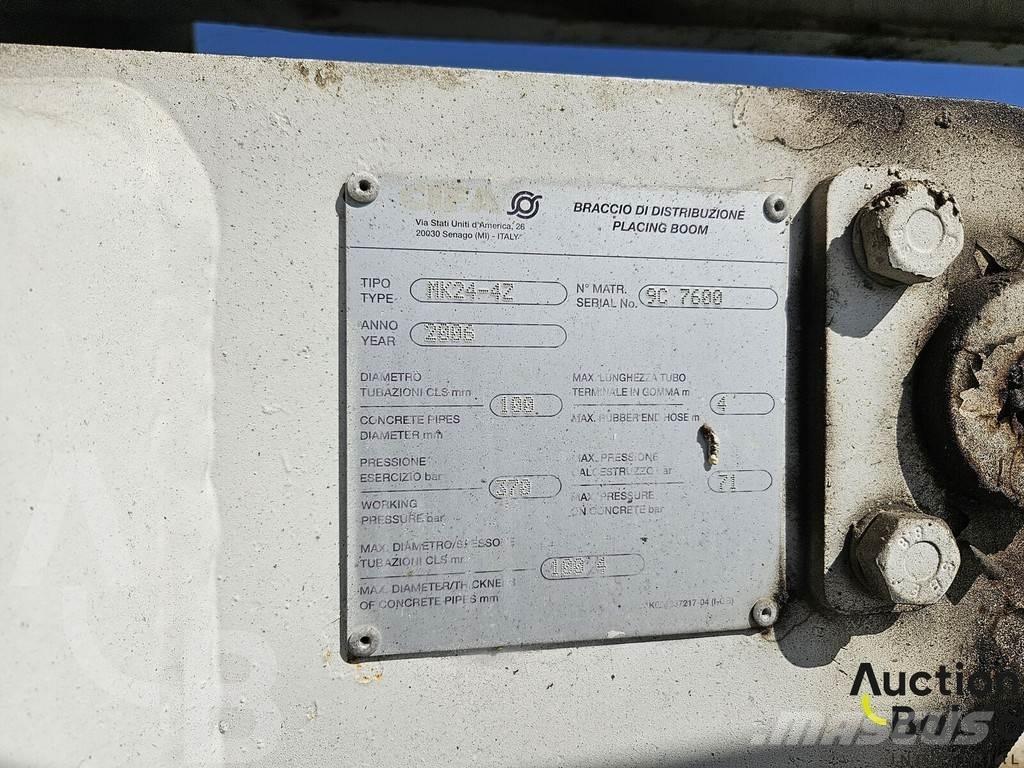 Scania P 420 Beton pompaları