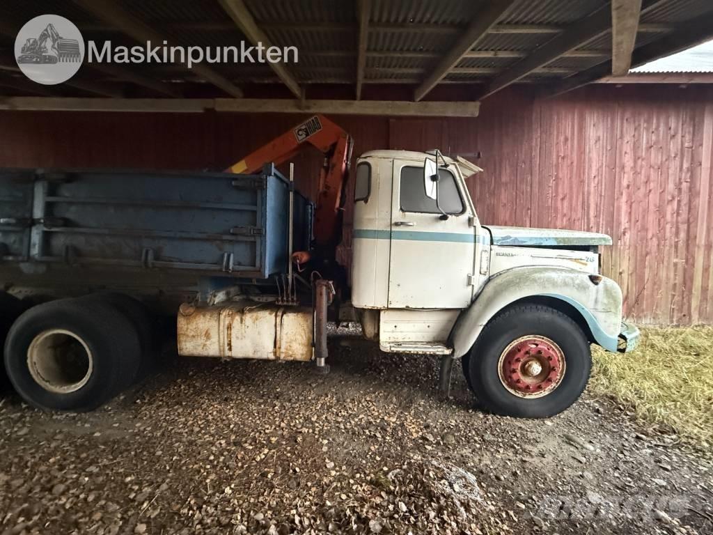 Scania LS 76 kranbil Araç üzeri vinçler