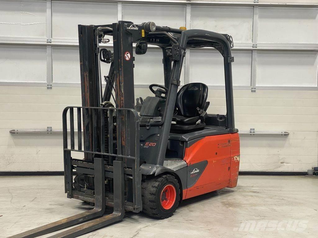 Linde E20L-02 Elektrikli forkliftler