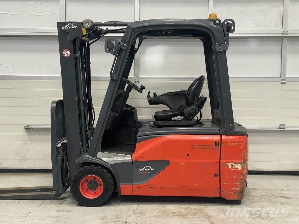 Linde E20L-02 Elektrikli forkliftler