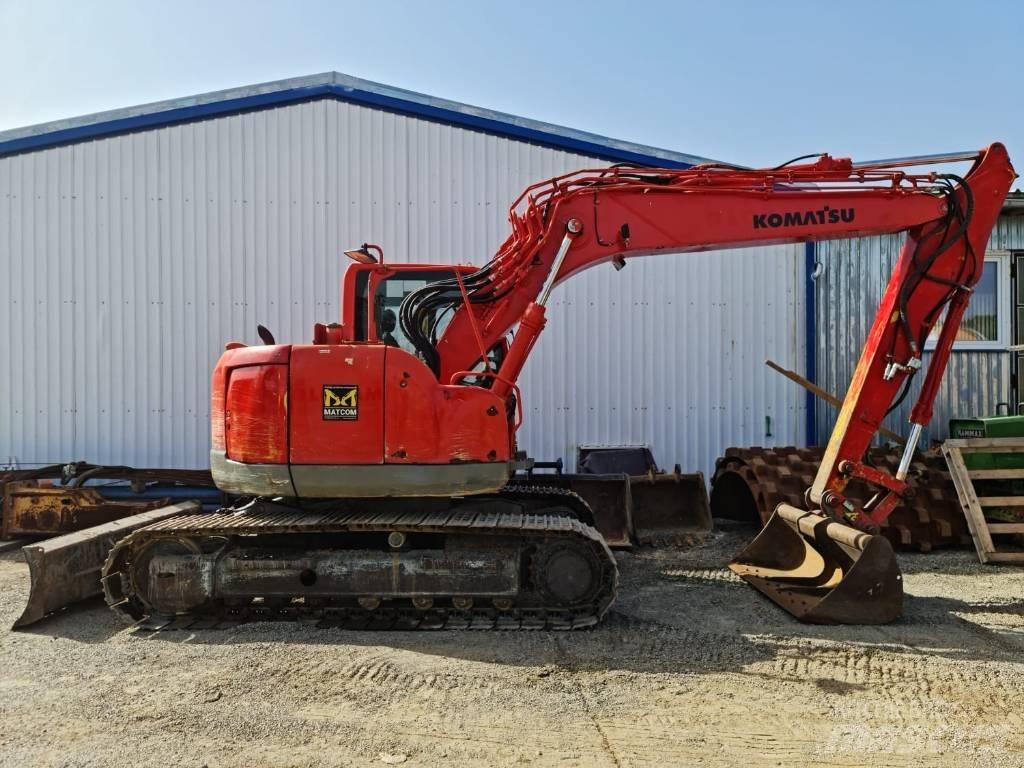 Komatsu PC 138-8 Paletli ekskavatörler