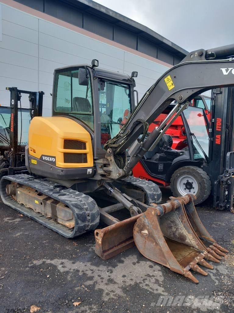 Volvo ECR 50 D Mini ekskavatörler, 7 tona dek