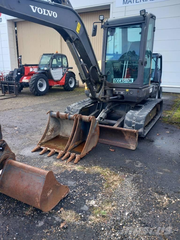 Volvo ECR 50 D Mini ekskavatörler, 7 tona dek