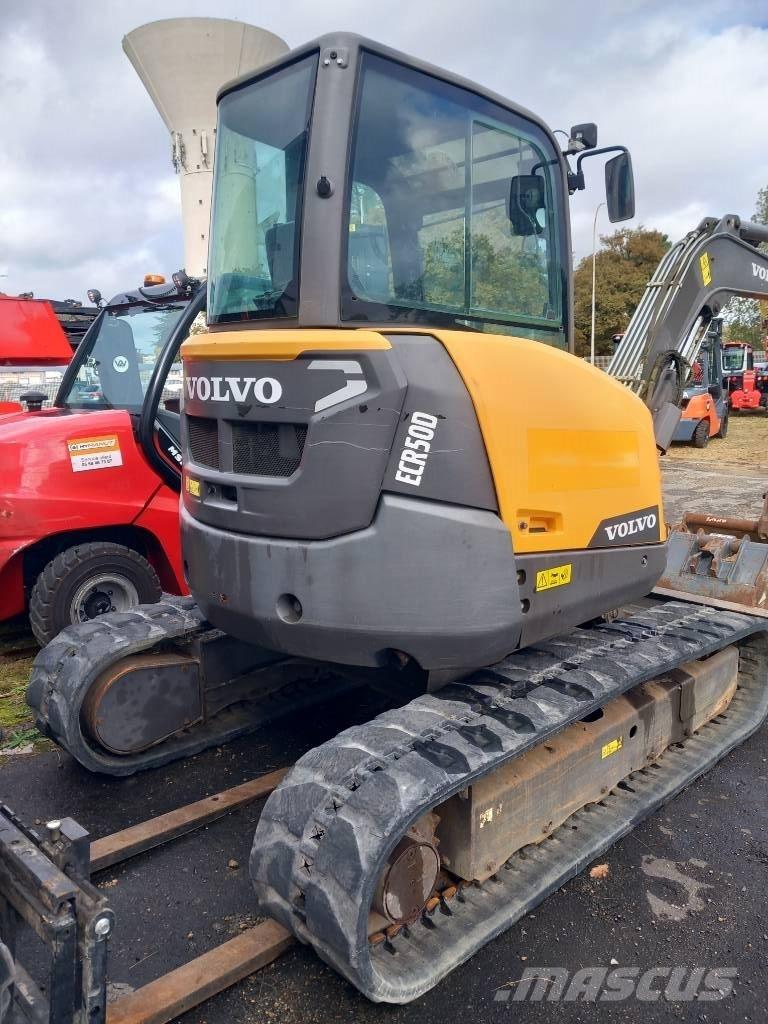 Volvo ECR 50 D Mini ekskavatörler, 7 tona dek
