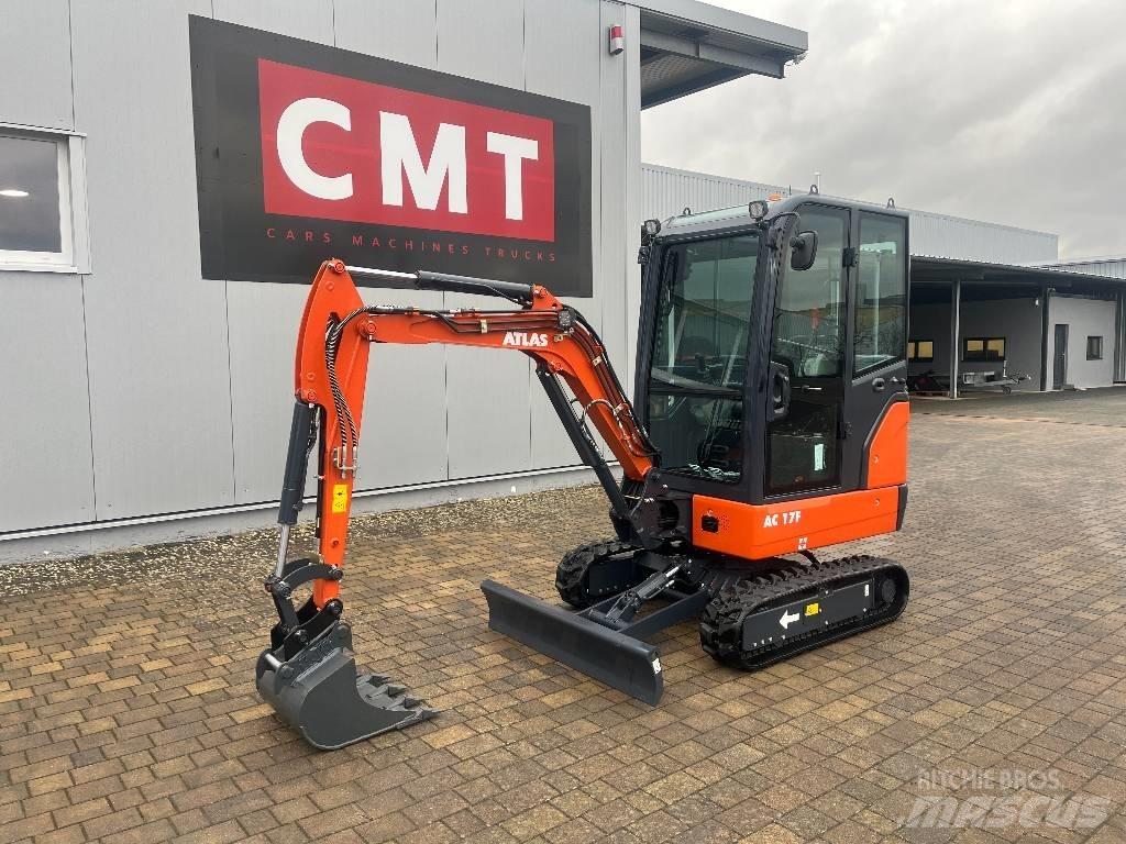 Atlas AC 17 F Mini ekskavatörler, 7 tona dek