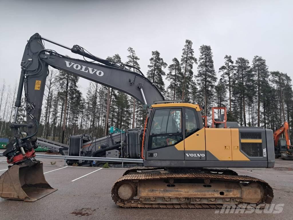 Volvo EC 220 EL Paletli ekskavatörler