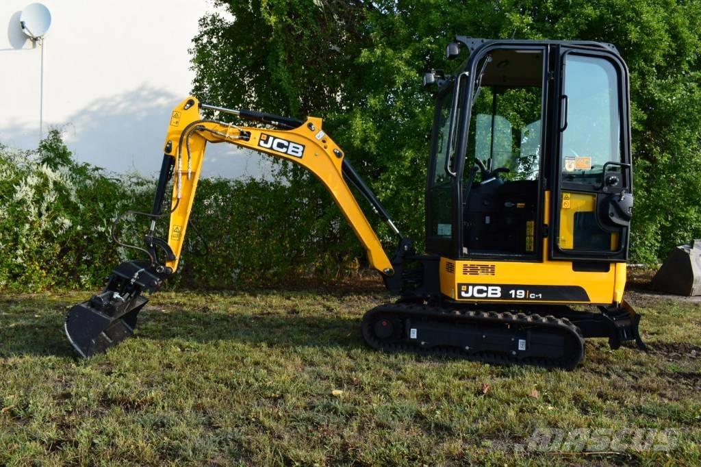 JCB 19 C-1 Mini ekskavatörler, 7 tona dek