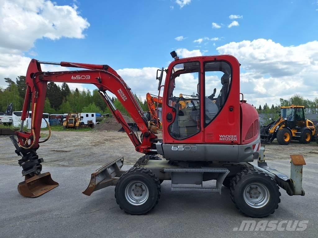 Wacker Neuson 6503 Lastik tekerli ekskavatörler