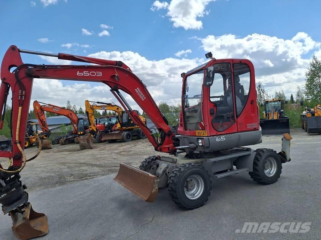 Wacker Neuson 6503 Lastik tekerli ekskavatörler