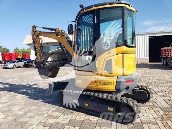 XCMG XE35U Mini ekskavatörler, 7 tona dek