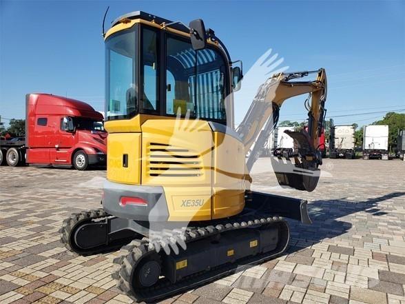 XCMG XE35U Mini ekskavatörler, 7 tona dek