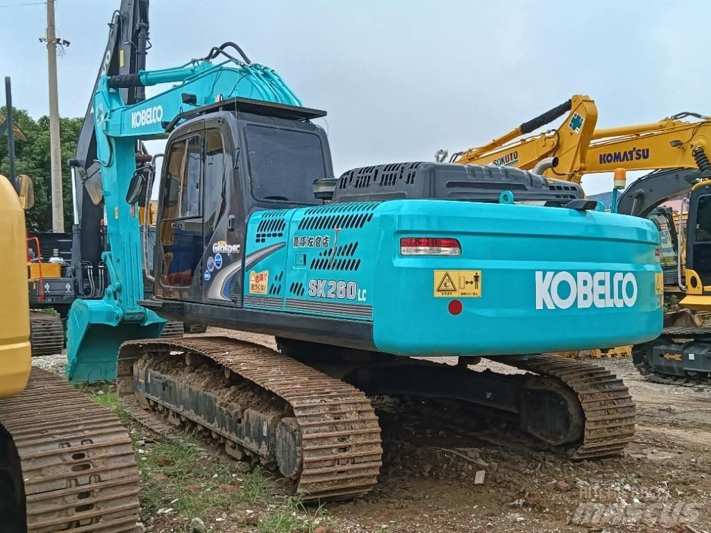 Kobelco SK260 Paletli ekskavatörler