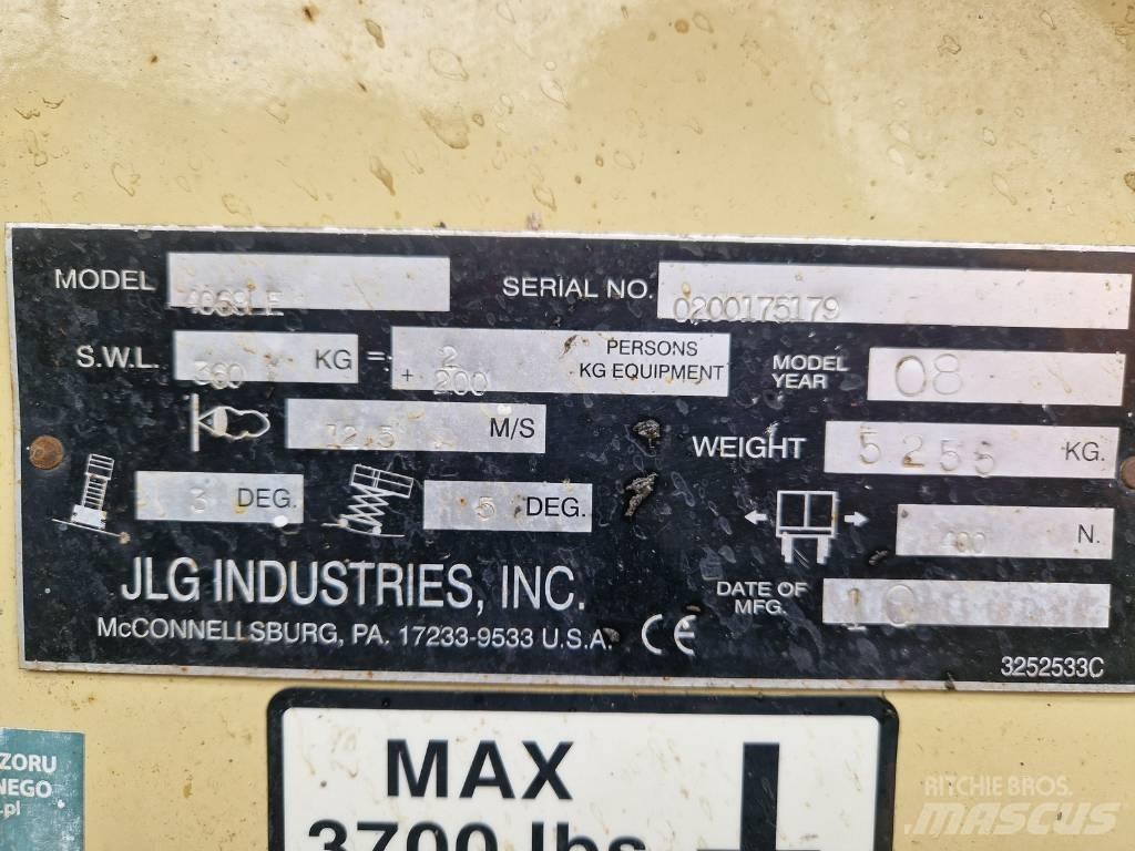 JLG 4069 LE Makasli platformlar