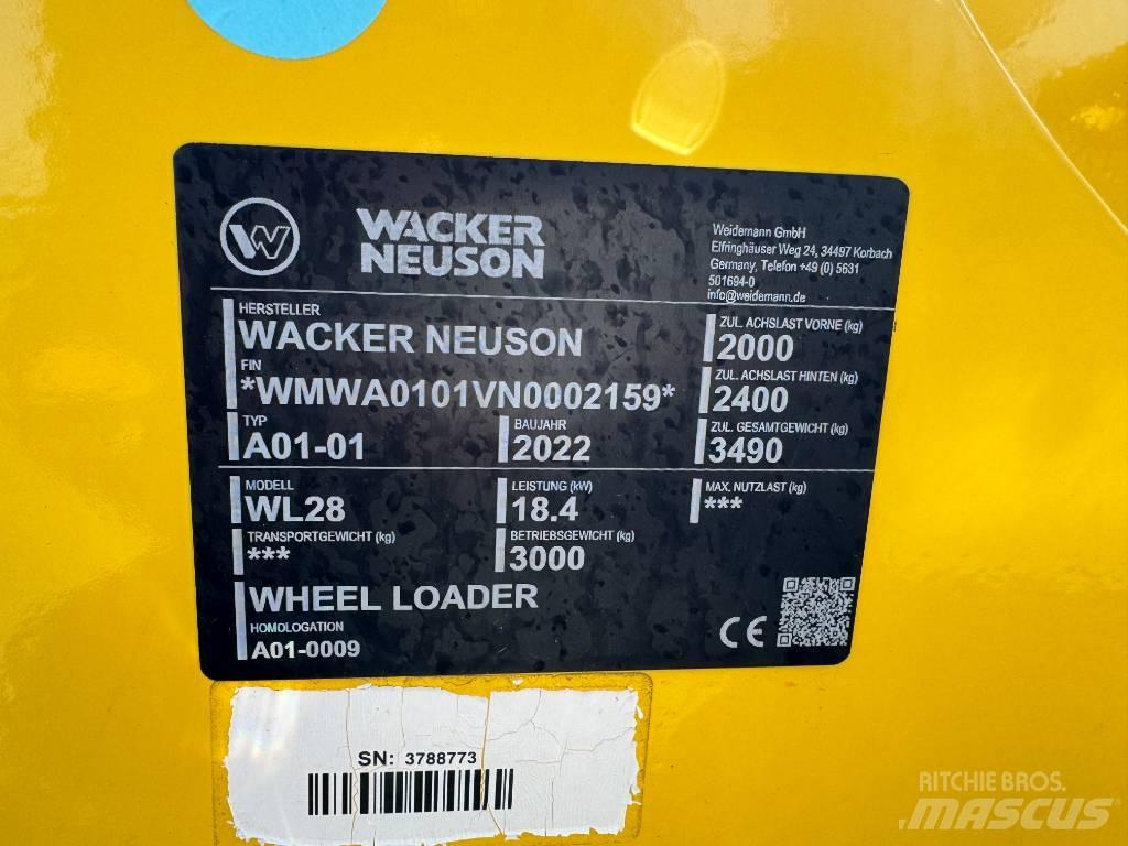 Wacker Neuson WL28 Tekerlekli yükleyiciler