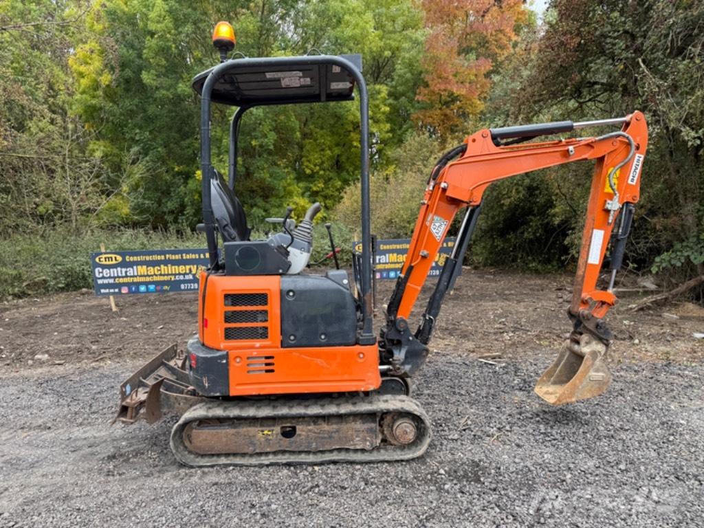 Hitachi ZX 19 U-6 Mini ekskavatörler, 7 tona dek
