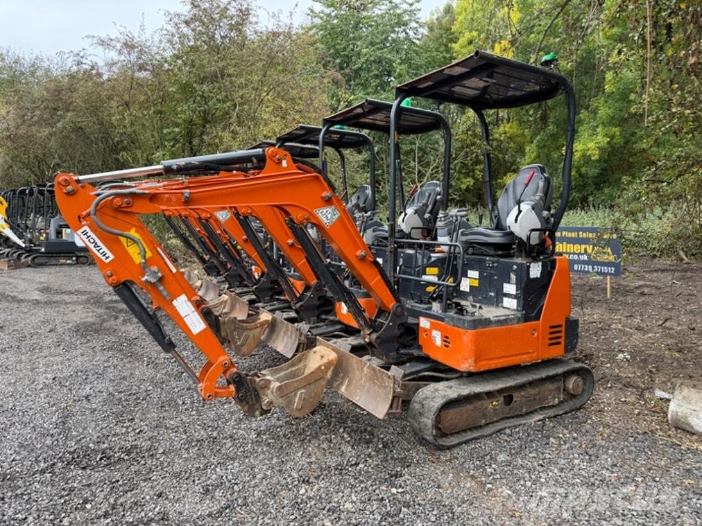 Hitachi ZX 19 U-6 Mini ekskavatörler, 7 tona dek