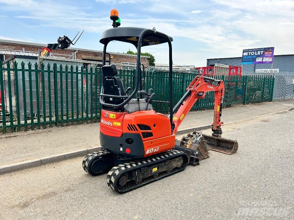 Kubota U 17-3 Mini ekskavatörler, 7 tona dek