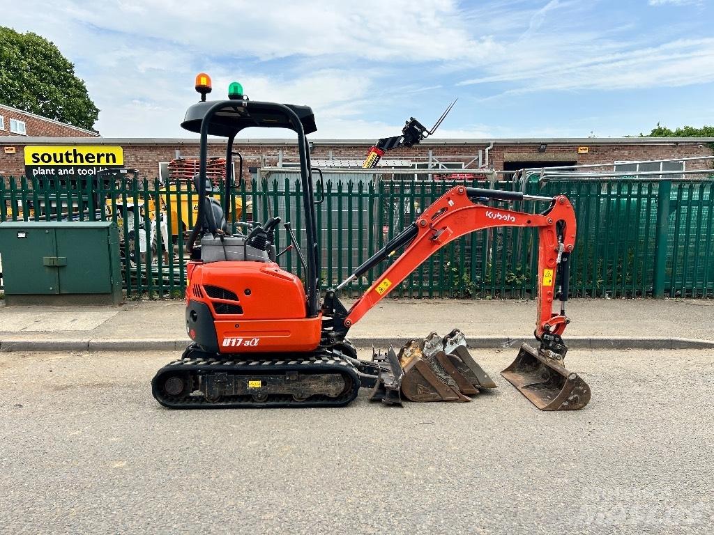 Kubota U 17-3 Mini ekskavatörler, 7 tona dek