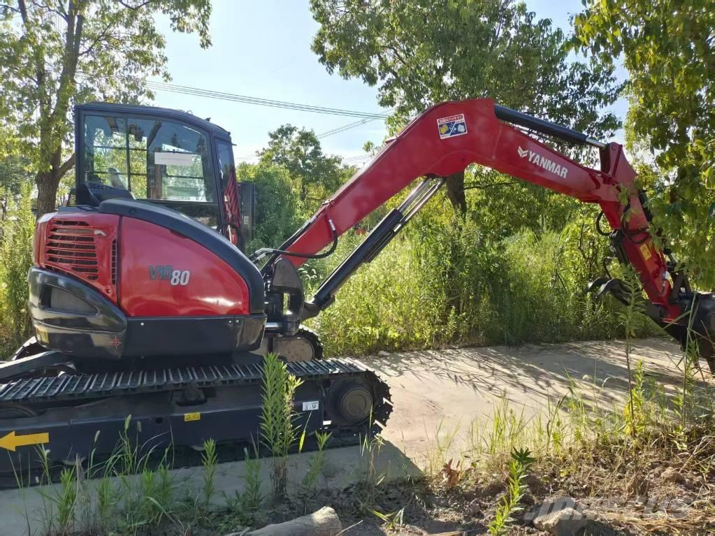 Yanmar Vio 80 Mini ekskavatörler, 7 tona dek