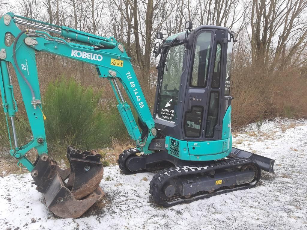 Kobelco SK 25 SR Mini ekskavatörler, 7 tona dek