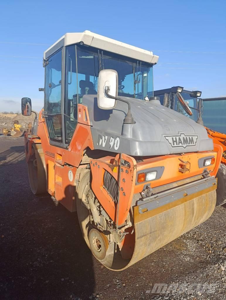 Hamm DV 90 VO Çift tamburlu silindirler