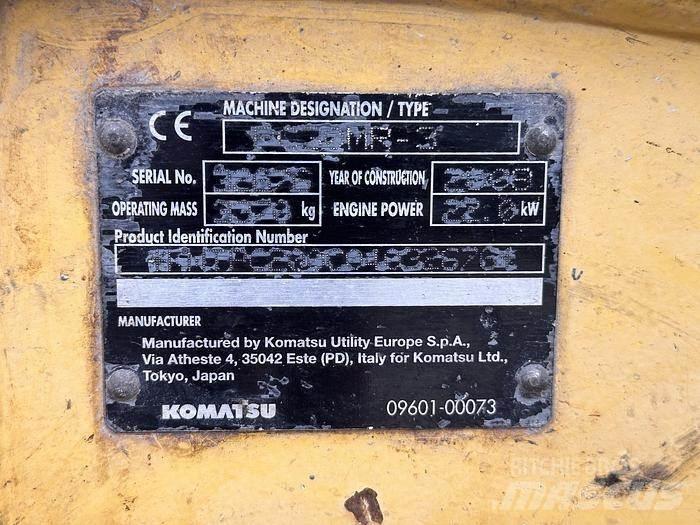 Komatsu PC30 Mini ekskavatörler, 7 tona dek