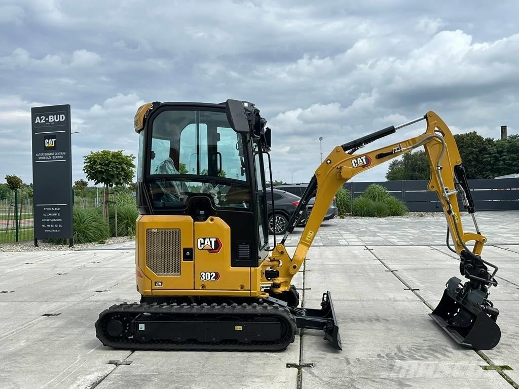 CAT 302 CR Mini ekskavatörler, 7 tona dek