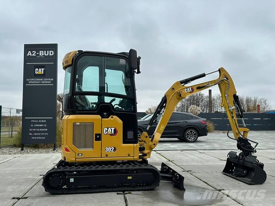 CAT 302 CR Mini ekskavatörler, 7 tona dek