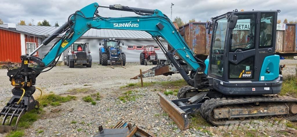Sunward SWE 60 UF Mini ekskavatörler, 7 tona dek